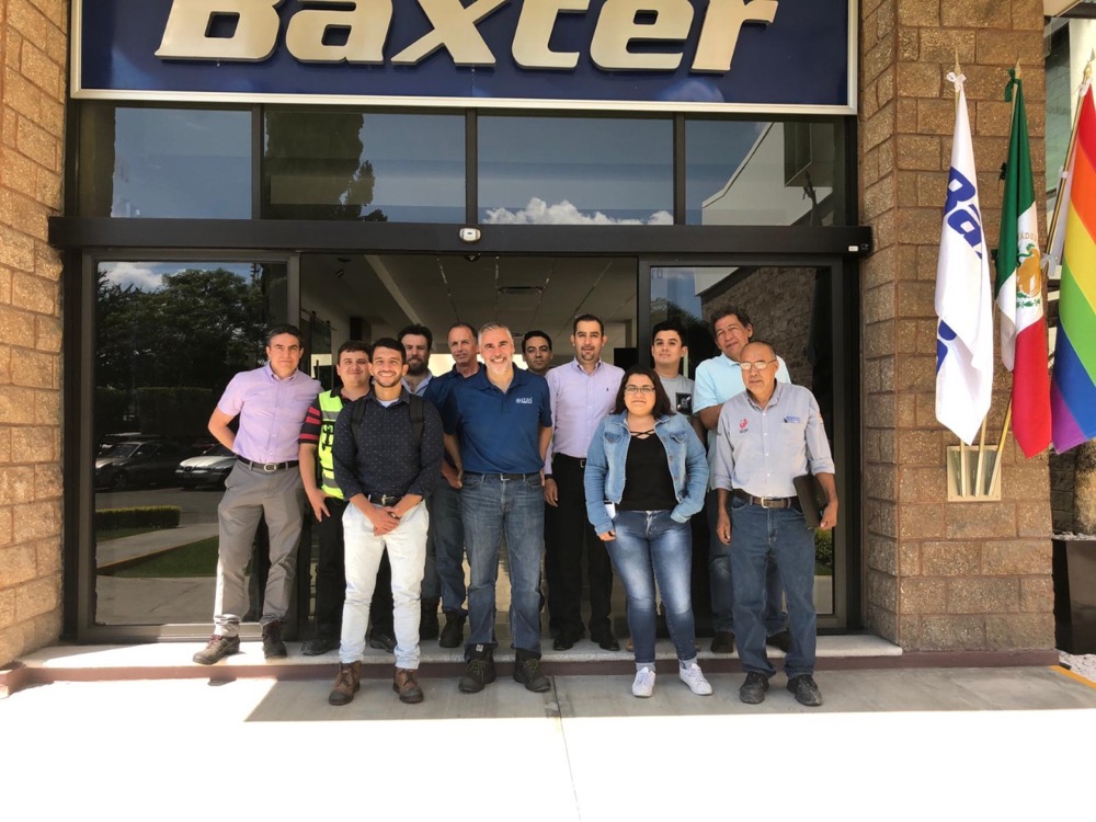 Implantación de Sebastián J. Brau en Baxter